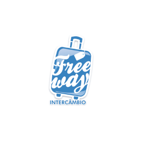 Free way intercâmbio, logo